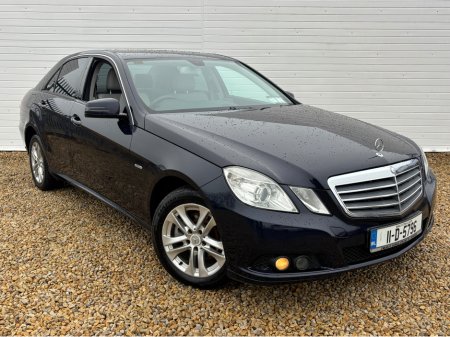 2011 Mercedes-Benz E Class 200 CDI BLUE EFFICIENCY 4DR AUTO €4,950