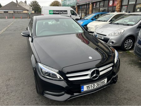 2015 Mercedes-Benz C Class 200 Auto//ONLY 82000KLMS///TOP OF THE RANGE AVANTGARDE MODEL///I OWNER IRISH CAR WITH BRAND NEW NCT UNTIL 9/2026//TAXED TILL MAY//LOW TAX 270E €16,950