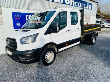 2021 Ford Transit 2.0TDCI 350 DOUBLE CAB 7 SEATER TIPPER  ( 2021 REG ) €31,800 thumbnail
