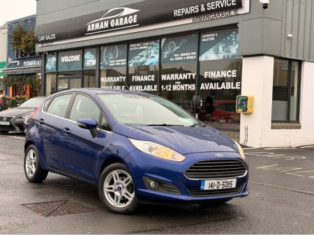 2014 Ford Fiesta 1.25 ZETEC 82PS 5DR ARGENTO