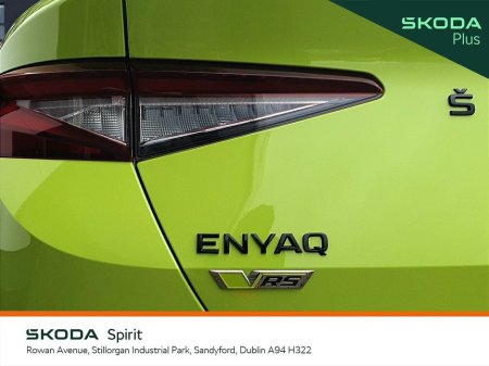 2023 Skoda Enyaq RS Coupe 4WD 300bhp €42,950 thumbnail