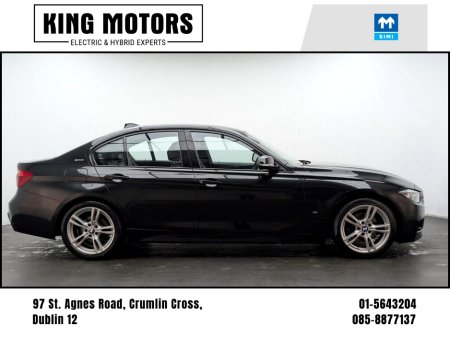 2018 BMW 3 Series 330e M SPORT AUTO 250 bhp / FULL BMW HISTORY / BLACK DAKOTA LEATHER / NAV / CRUISE / TAX €170.00 / ***FINANCE AVAILABLE*** €17,899