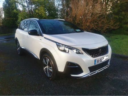 2018 Peugeot 5008 1.6 HDI GT LINE 120PS 5DR €18,995