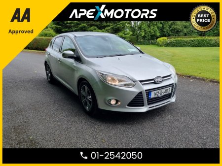2014 Ford Focus FINANCE ARRANGED * TOP-SPEC (MY EDITION) * NCT JAN-27 * LOW TAX * 10-STAMPS SERVICE HISTORY * AA APPROVED * 101 SAFETY CHECKLIST * IMMACULATE * LOW DIESEL MILES * CRUISE CONTROL * 2-KEYS * 12-MONTH RO €8,749