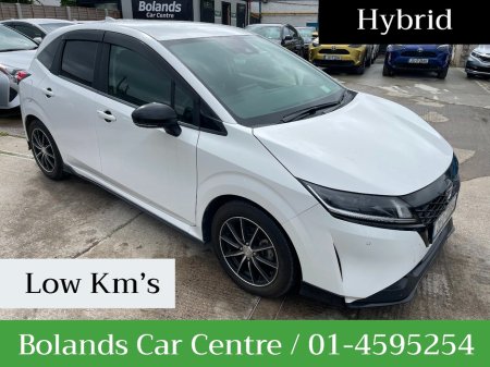 2021 Nissan Note (New Model) HYBRID 1.2 AUTOMATIC 5DR MODEL  www.bolandscarcentre.ie
