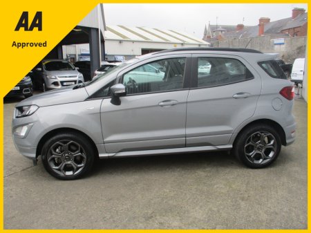 2022 Ford Ecosport ST-LINE 1.0 PETROL WITH ONLY 3800 KMS AND IN SHOWROOM CONDITION.  FULLY SERVICED WITH 12 MONTHS WARRANTY AND 12 MONTHS AA COVER €24,500