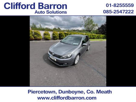 2012 Volkswagen Golf 2.0 TDI GT 140PS 5DR €5,495