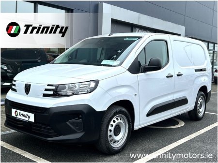 2026 Peugeot Partner 261 REG * LONG BODY BRAND NEW MODEL LWB * PROFESSIONAL PLUS * 3 SEATS * 1.5D 100BHP * TRINITY PEUGEOT * €30,905