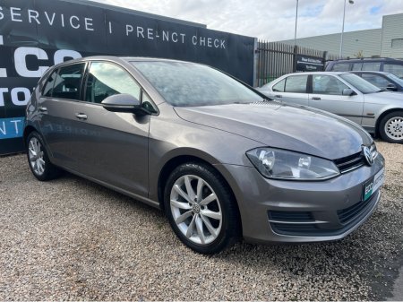 2014 Volkswagen Golf S 1.2  TSI, MANUAL,  BLUEMOTION TECHNOLOGY, NEW NCT, LOW TAX €10,995