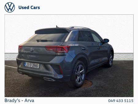 2025 Volkswagen T-Roc R-LINE 75 2.0 TDI 116BHP M6F €38,950