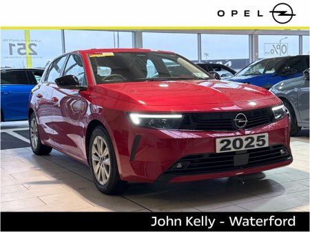 2025 Opel Astra SC TURBO PETROL 6 SPEED 110 p/s €33,869