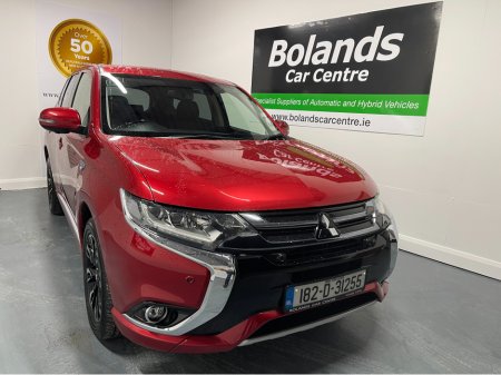 2018 Mitsubishi Outlander (Low Kms) 2.0 PHEV HYBRID AUTOMATIC 5DR MODEL  www.bolandscarcentre.ie €19,900