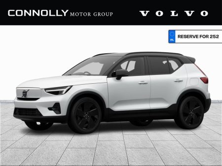 2026 Volvo EX40 Black Ed Plus Ex Range €512pm