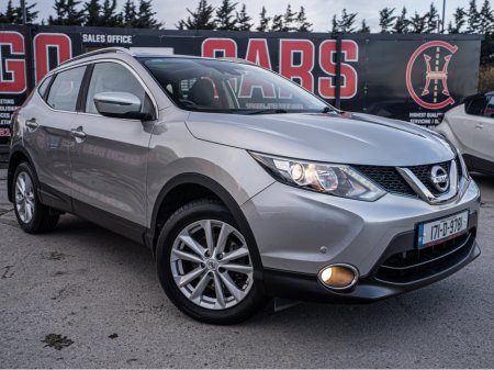 2017 Nissan Qashqai 2017 Qashqai 1.2/Irish/Only 40k kms/1yr warranty €13,888