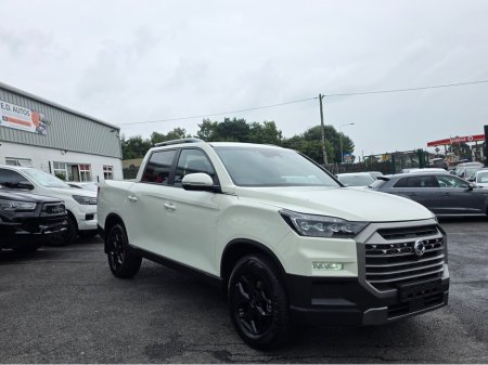 2025 Ssangyong Musso 2.2 PICK UP 5 SEATER COMMERCIAL 4WD 200 BHP 3.5 TON TOWING CAPACITY REV-CAMERA // 5 YEAR WARRANTY // APPLY FOR FINANCE TODAY // THE BEST VALUE PICK UP IN IRELAND // €40,950