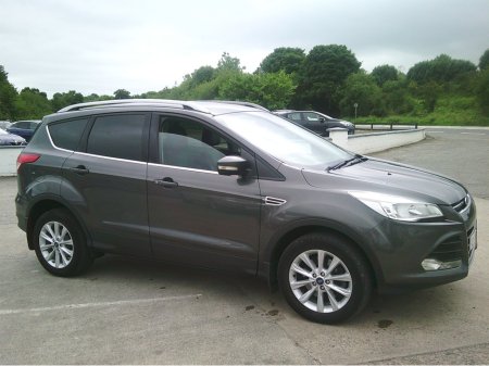 2016 Ford Kuga TITANIUM, SAT./NAV., REVERSE CAMERA, 1/2 LEATHER,   €333 COMMERCIAL TAX,  LOW KMS.