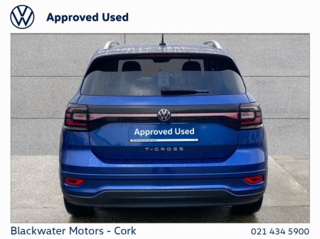 2023 Volkswagen T-Cross 1.0TSI 110BHP R-LINE WITH ADVANCED LED HEADLIGHTS €26,995 thumbnail