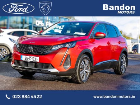 2021 Peugeot 3008 2021 Peugeot Red 1.2 PureTech 130bhp Allure €23,950
