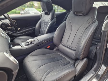 2017 Mercedes-Benz S Class S 500 COUPE AMG LINE ****  OBSIDIAN BLACK / BLACK LEATHER **** 20