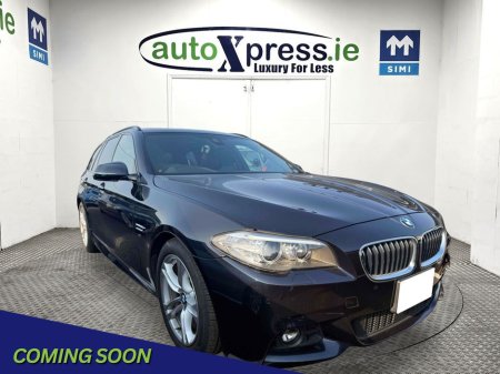 2016 BMW 5 Series 523D TOURING M-SPORT Automatic, Reversing camera €21,995