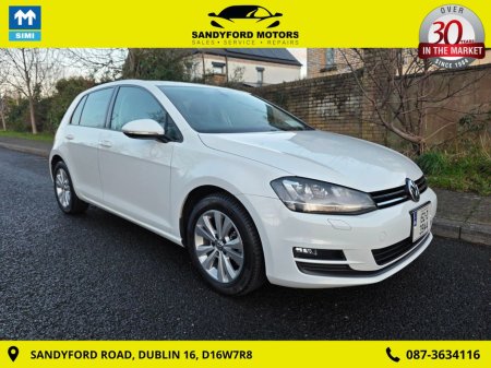 2015 Volkswagen Golf 1.2TSI Auto €12,950