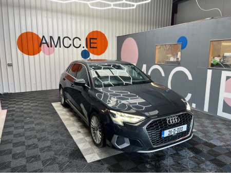 2021 Audi A3 Sportback €26950! 2021 AUDI A3 SPORTBACK TFSI 1.0L PETROL / 64K KMS / ADAPTIVE CRUISE CONTROL, HEATED SEATS, REVERSE CAMERA & MORE €26,950