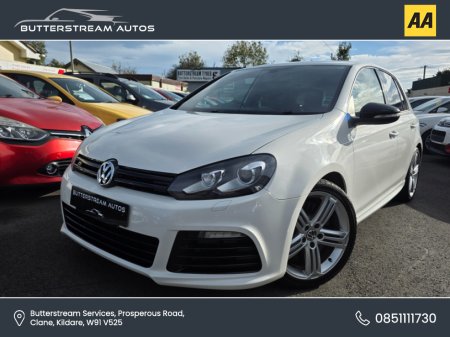 2013 Volkswagen Golf R 2.0 DSG AUTO IN WHITE/BLACK LEATHER 81K KMS €18,999