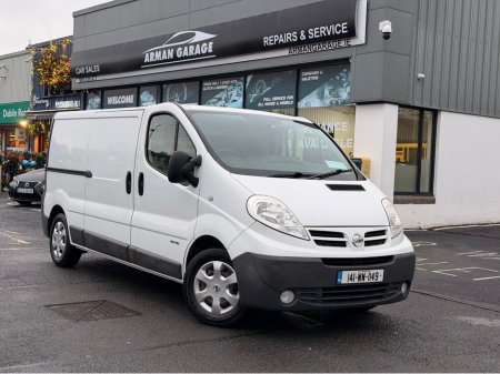 2014 Nissan Primastar LWB 115 BLIND VAN 2 SIDE DOOR