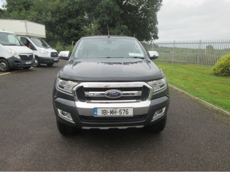 2018 Ford Ranger LIMITED EDITION 2.2 TDCI 160BHP AUTO D/ CAB €23,550