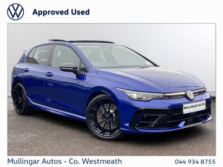 2025 Volkswagen Golf R Black Edition 2.0TSI 333bhp €79,950