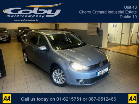 2012 Volkswagen Golf 1.2 5DR AUTO. NCT, Alloy Wheels, Air Conditioning, Irish Radio, Auto Lights/Wipers, Folding Rear Seats, Bluetooth, Full Electrics, FSH, & more. €8,450