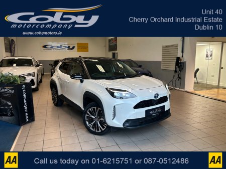 2020 Toyota Yaris Cross 1.5 Hybrid5DR Auto. 1 Owner Only 63km, New NCT, Alloy Wheels, MFSW, Sat Nav, Reverse Camera, Full Electrics, Cruise Control, Climate Control, Heated Seats, Half Leather, Mirror Link, BT, and more. €23,950