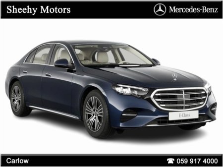 2026 Mercedes-Benz E Class E220d EXCLUSIVE *ORDER NOW FOR 261*