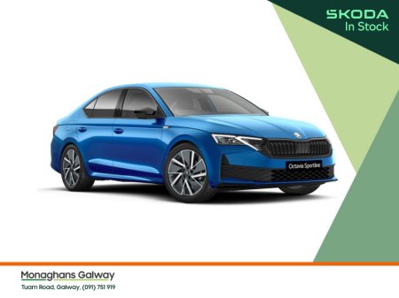 2025 Skoda Octavia Sportline 2.0 TDI 150hp AUTO w/ ACC In Stock €50,035