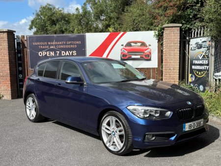 2018 BMW 1 Series 118i SE Auto €17,500