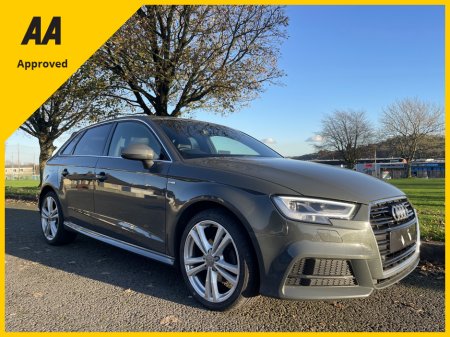 2018 Audi A3 S LINE 1.0cc TFSI SPORTBACK FREE DELIVERY