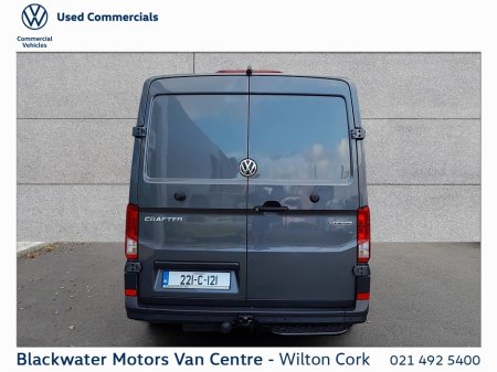 2022 Volkswagen Crafter VAN 35 2.0TDI 177BHP MEDIUM WHEEL BASE HIGHLINE AUTOMATIC 4-MOTION WITH TOWBAR & HEATED SEATS (VAT INVOICE) €32,516 thumbnail