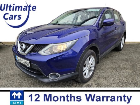 2015 Nissan Qashqai 1.5 DSL SV New NCT 12 Months Warranty Finance Available €10,950