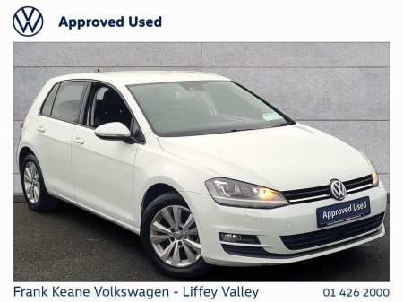 2016 Volkswagen Golf COMFORTLINE AUTO 1.2TSI 115BHP *REAR VIEW CAMERA* *WHITE* *NEW NCT* *12 MONTHS FRANK KEANE WARRANTY* *FINANCE AVAILABLE*