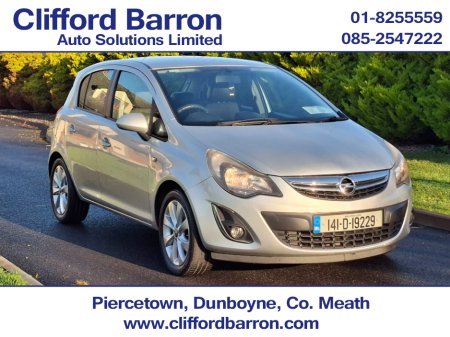 2014 Opel Corsa EXCITE MODEL HEATED SEATS HEATED STEERING WHEEL €5,999