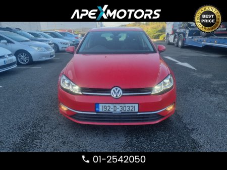 2019 Volkswagen Golf FINANCE ARRANGED * LOW LOW KMs * 1.4 HIGHLINE * LEATHER INTERIOR * AUTOMATIC * NEW NCT SEP-27 * LOW TAX * AA APPROVED  * 101 SAFETY CHECKLIST * 12-MONTH ROADSIDE ASSIST  * IMMACULATE * TOP-SPEC * 21Km €21,749