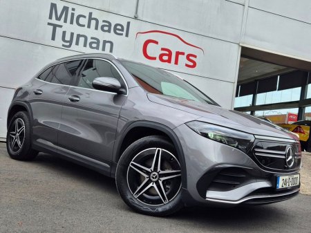 2024 Mercedes-Benz EQA 350 4matic AMG Line, 18” Alloys, Camera, CarPlay, Parking Sensors, Climate Control, 1/2 Leather, Heated Seats, Electric Tailgate €37,999