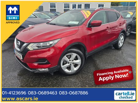 2019 Nissan Qashqai 1.5 ** PAORAMIC GLASS ROOF ** REVERSE CAMERA ** SAT NAV ** HIGH SPEC  ** STUNNING EXAMPLE ** €14,995