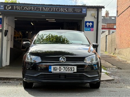 2016 Volkswagen Polo 1.2tsi Automatic, Only 68kms! New Nct 10/2027, Bluetooth, Sat Nav, Apple Car Play, Android Auto, Alloys, A/C, Finance Available, Service & Warranty Included, SIMI Dealer, €12,950
