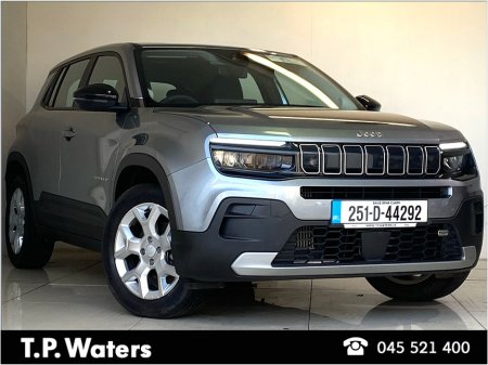 2025 Jeep Avenger 1.2 - ALTITUDE - SAME DAY FINANCE ARRANGED - 24 / 48 HOUR TEST DRIVE AVAILABLE €29,950 thumbnail
