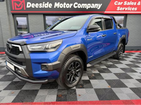 2023 Toyota Hilux INVINCIB X D-4D 4WD INVINCIBLE X DCB, BLACK HEATED LEATHER SEATS , AUTO , REVERSE CAMERA , SENSORS , BLACK ED ALLOYS - ROLL BAR - FT BAR - ROLL & LOCK TOP , ONLY 42K , 2X KEYS , HISTORY , FINANCE €160