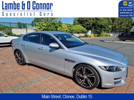 2017 Jaguar XE 2.0 D PRESTIGE *** SILVER MET / BLACK LEATHER *****  SAT NAV *** HEATED SEATS *** €13,950