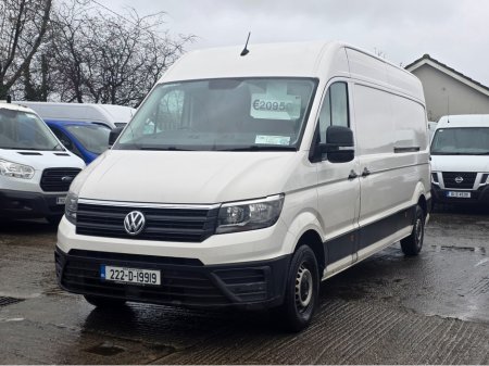 2022 Volkswagen Crafter 35 LWB 140HP MANUAL 6SPEED FWD 5DR €16,999