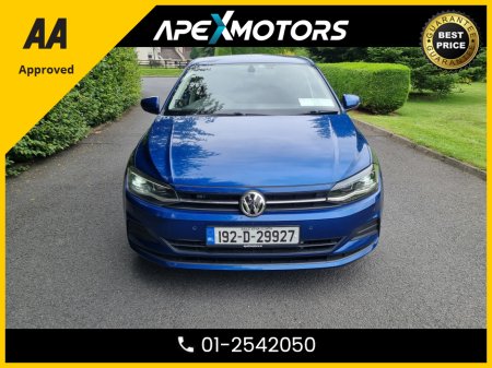 2019 Volkswagen Polo FINANCE ARRANGED * 1.0 NEW MODEL  * TOP-SPEC * LOW LOW KMs * TSi-COMFORTLINE * NEW NCT SEP-27 * AUTOMATIC (DSG) * ONLY 25K KMs * AA APPROVED * 101 SAFETY CHECKLIST * IMMACULATE * COLOUR REVERSE CAMERA €16,949