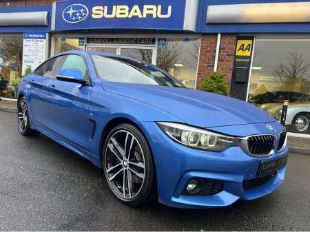 2017 BMW 4 Series D F36 M-Sport Gran-Coupe 5-Door - Stunning Estoril-Blue + Ivory Leather - Beautiful Example - Generous Trade-In & Finance Deals - Assured Dealer Warranty - €21,950